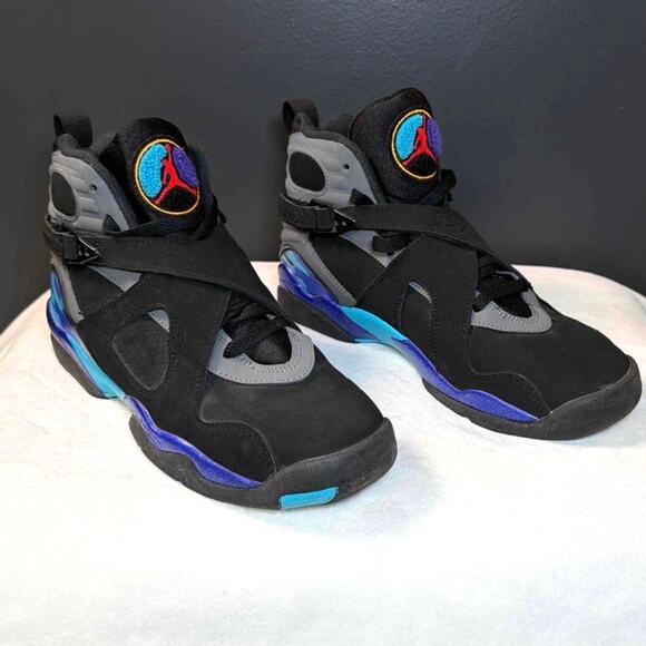 Nike Shoes - Air Jordan 8 Retro BG “Aqua” (2015) – 305368-025 | 7Y